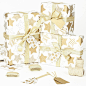 gold-stars-white-wrapping-paper