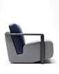 Franck armchair for Haymann Editions, design Charles Kalpakian
