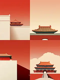 节日海报｜507用AI生成做简约国庆节海报 - 小红书