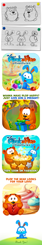 Plink&Plop Adventures : Beautiful graphics and fluffy characters!