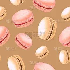 蛋白杏仁饼,饼干,色彩鲜艳,四方连续纹样,可爱的,传统,蛋糕,食品,果酱,壁纸