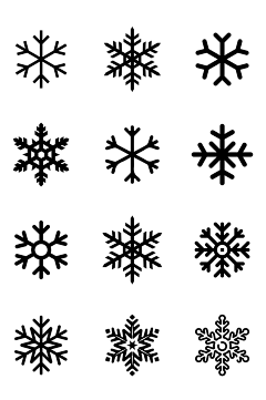 虾吓虾吓采集到雪花