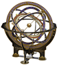 The Desktop Planetarium  Kit for a classical armillary sphere, the standard instrument for observer-centred astronomy for over 2000 years. With this beautiful Desktop Planetarium you can easily visualise the movement of Sun, Moon, planets, and fixed stars