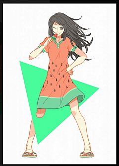 不教胡马渡阴山采集到插画