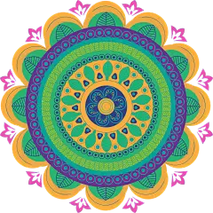 中国风古典民族风手绘曼陀罗花纹圆形&amp;加【VX：xy112787】直接免费获取下载源文件 (56)