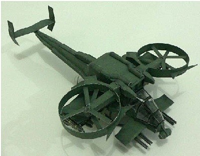 人蝎子武装直升机飞机