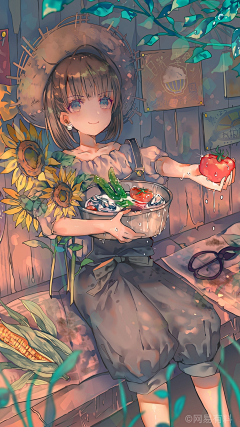 世神君采集到动漫插画