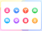 8 traffic related icon 4x