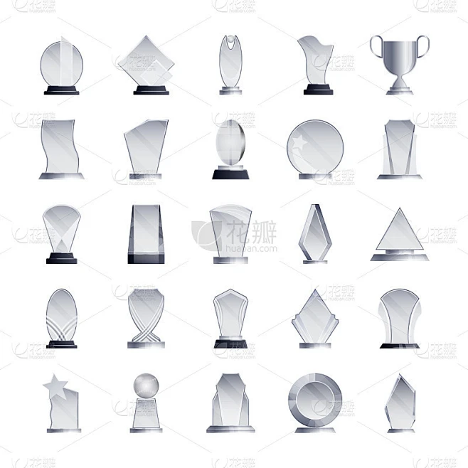 Trophies Icons Pack素材-花瓣网
