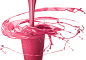 摄影,饮食,饮料,影棚拍摄,牛奶_131191162_Strawberry Milk Shake Splash_创意图片_Getty Images China
