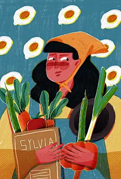 关于“拥抱一切”的插画合集_业余的Sylvia__插画师作品_涂鸦王国gracg.com