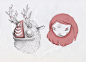 Hand drawing creatures on Behance