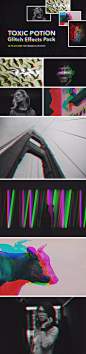 故障艺术效果Photoshop动作【附下载包】