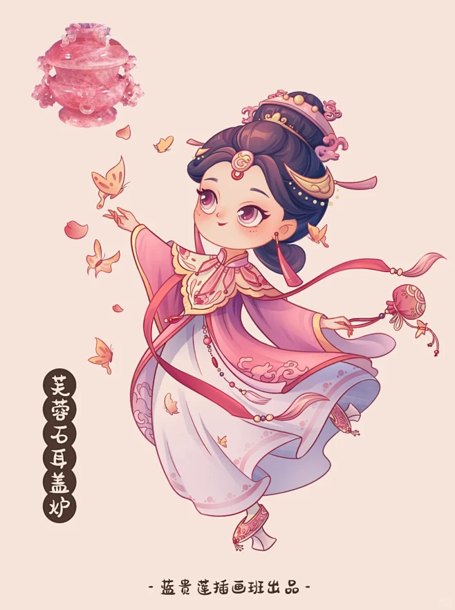 原创插画丨文物“逃出”博物馆 - 小红书