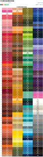 中文颜色名称颜色对照表 - 莱美影像的日志 - 网易博客
