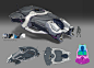 Mass Effect Andromeda works, Victor Quaresma : Some props and vehicles I did for Mass Effect Andromeda at VOLTA