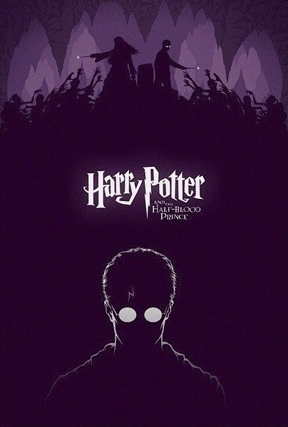 《哈利·波特》8部电影海报，注意每个海报...