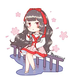 奇迹暖暖 同人图 插画 壁纸 | 简单清新的小红豆 | 半次元-第一中文COS绘画小说社区