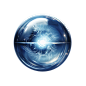 mingming8571_a_glass_sphere_with_a_circular_light_a_blue_backgr_201b0ed8-b503-4669-a300-93d15097658e