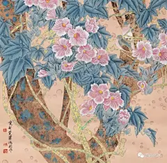 金鸿钧花鸟画欣赏，太美了！