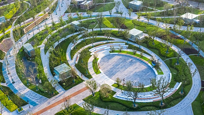 嘉兴南湖市民广场景观设计-花瓣网