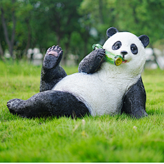 七段数景观雕塑摆件采集到熊猫雕塑摆件