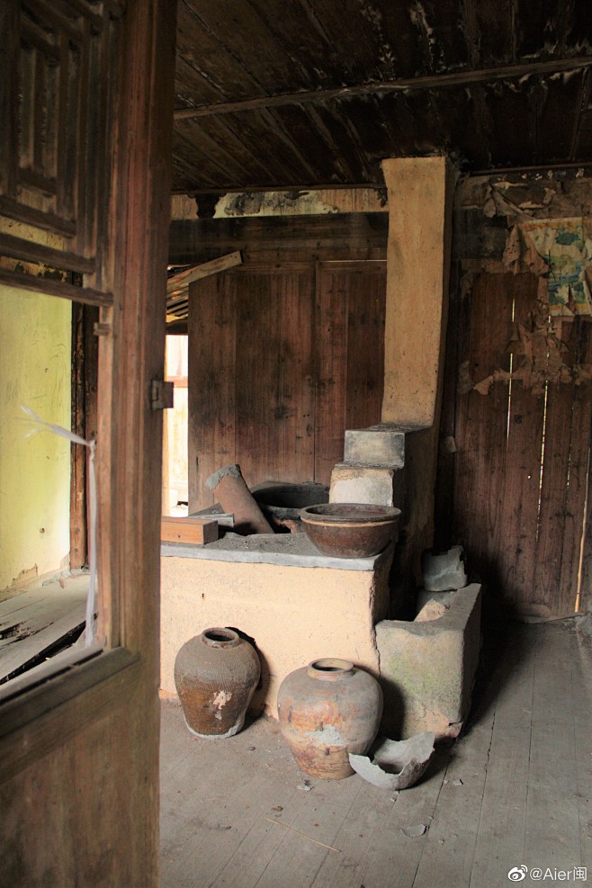 三明地区的老式灶台