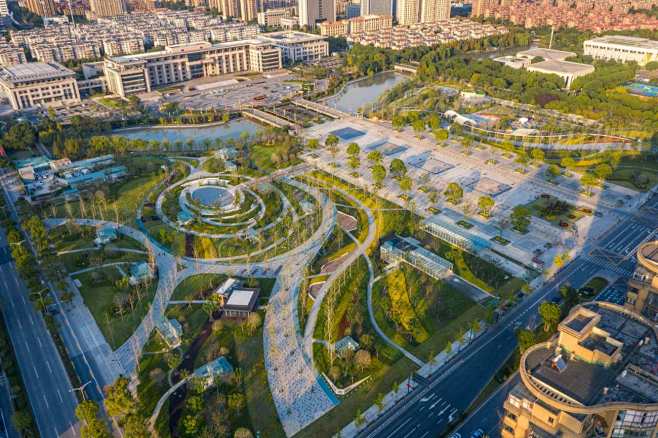 嘉兴南湖市民广场景观设计 - hhlloo : 百年逐梦，腾飞之旅