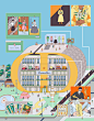 Balenciaga chanel designerhouse Dior Fashion  hermes LouisVuitton Isometric isometricart isometricillustration