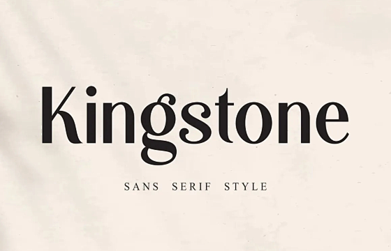 Kingstone Sans Font ...