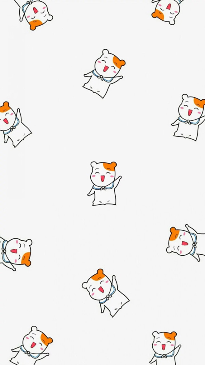 「卡通手机壁纸。插画设计。高清动漫。日系...