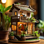 Midjourney.Prompt_Miniature_green_plant_house_miniature_model_retro_s_df3c6aa1-f8b1-411d-847d-033cf3d22405_02