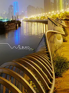 “上上下下的享受”——苏州河景观复兴夜景览胜（BA,景观设计门户