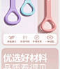 8字拉力器阻力带说拉力高弹扩胸家用开背肩腿美背瑜伽束缚 弹力绳 大号木槿紫【图片 价格 品牌 报价】-京东