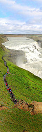 Gullfoss Waterfall - Iceland: