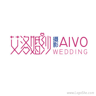 艾洛婚纱摄影Logo设计