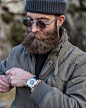 vintage beard: 