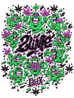 【插画欣赏】有趣怪诞的创意小形象，饱满的画面笔触和细节