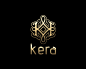 标志说明：kera时尚品牌设计欣赏。
