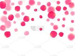 粉色,情人节卡,玫瑰花瓣,请柬,贺卡,部分,婚礼,化妆用品,落下,爱