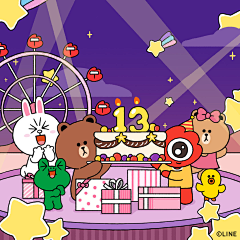 nikitabby采集到生日插画、素材