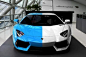 超级跑车、蓝色，像个蛇眼 #跑车#