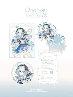 周边设计| 芙宁娜-Ode to the Stars \ 2024.08.流沙麻将-双闪吧唧-亚克力挂件-票根 #周边设计 #美工 #镭射票设计 #吧唧设计 #原神 #芙宁娜 #同人谷 #票根 #票根设计 #流沙麻将 - 小红书