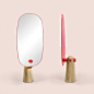 Iconic mirror by Dan Yeffet & Lucie Koldova for La Chance - www.lachance.fr: 