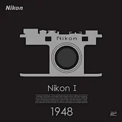 尼康发布100周年限量版海报：10款经典相机上镜 1千块一张