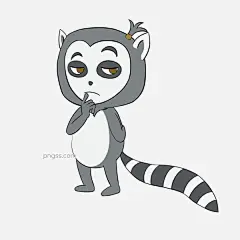 儿童节教育行业可爱卡通小动物狐猴思考图片大小3000x3000px 图片尺寸34.34 MB 来自PNG搜索网 pngss.com 免费免扣png素材下载！动物#儿童节#狐猴#教育行业#卡通狐猴#卡通手绘#卡通小动物#可爱#思考#小动物#疑惑#