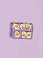 eggs on eggs on eggs