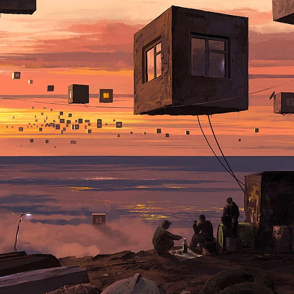 Alex Andreyev：充满想象力的超现实主义插画作品欣赏-花瓣网