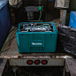 Photo by Makita Tools USA on November 11, 2024. 可能是包含下列内容的图片：工具包、发电机和文字.