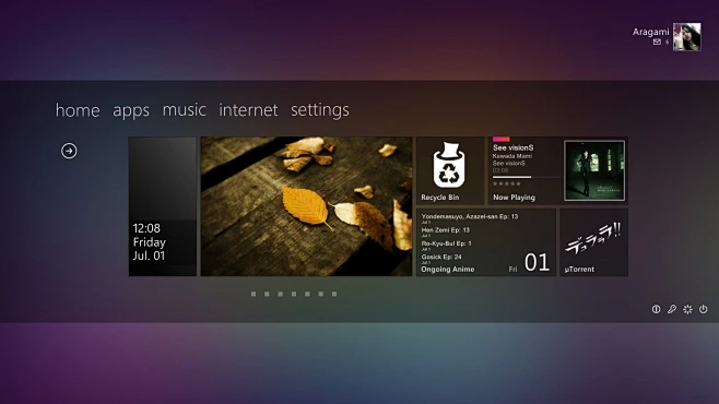 win8 metro风格界面设计欣赏-花瓣网